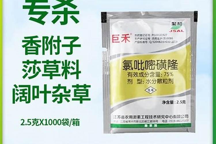 香附子防治新突破：特效药物及其应用指南